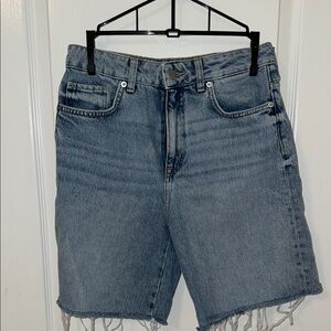 H&M Blue Denim Cutoff Shorts